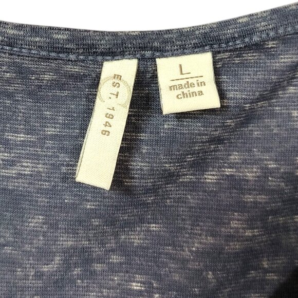 CATO V-Neck Elephant Print T-Shirt Short Sleeves Women's Size Large - Picture 6 of 7